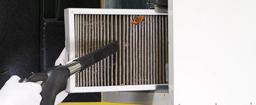 Clogged Air Duct Cleaning Process in Beloit, WI