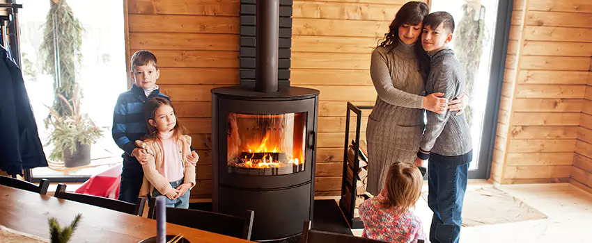 Morso Cast Iron Fireplace Insert Installation in Beloit, Wisconsin